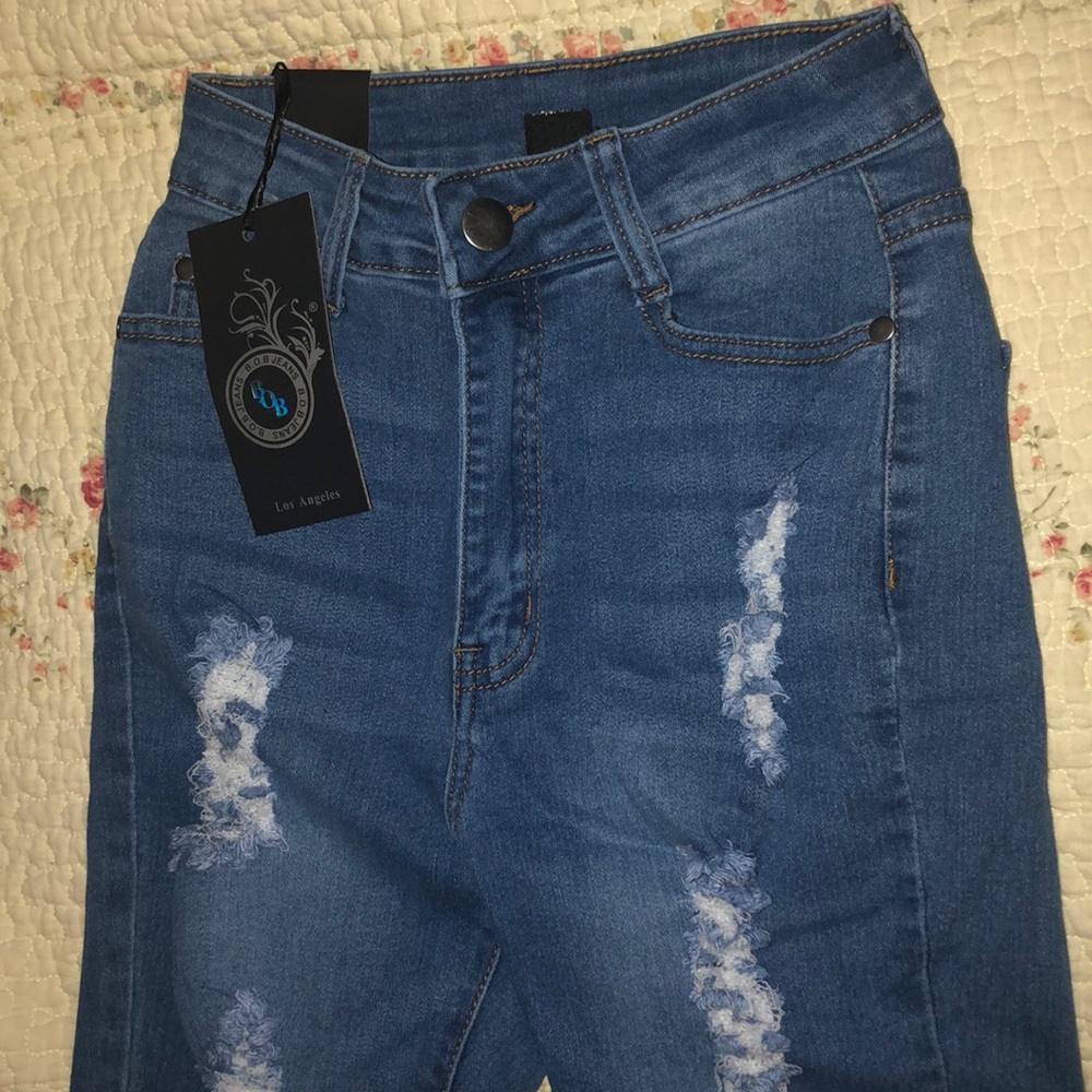 ripped high waisted fashionnova jeans